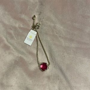 kendra scott pink gold bracelet